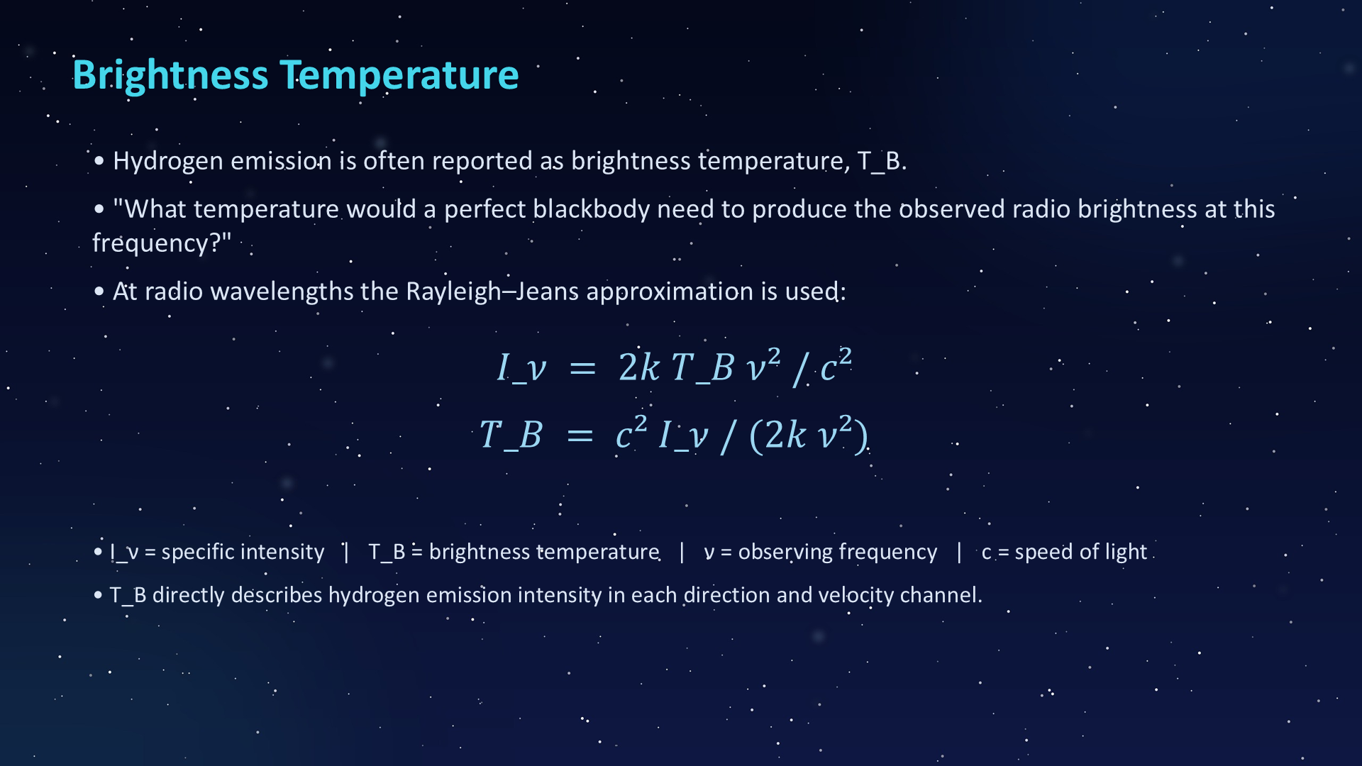 Original PowerPoint slide 041: Brightness Temperature