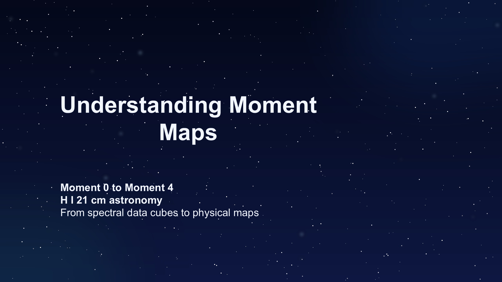 Original PowerPoint slide 044: Understanding Moment Maps